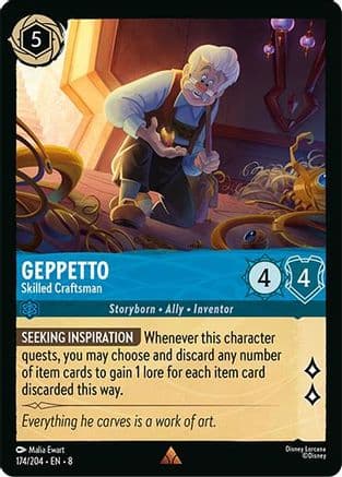 Geppetto – Skilled Craftsman |  (174/204) [Reign of Jafar]