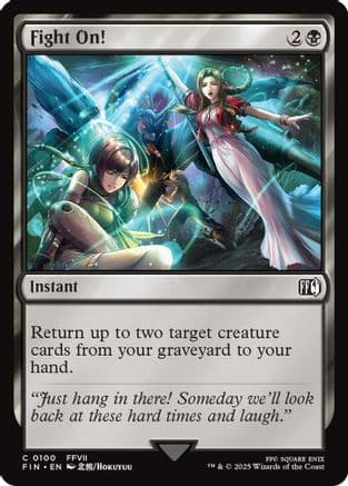 Fight On! (100) [FINAL FANTASY]  Foil