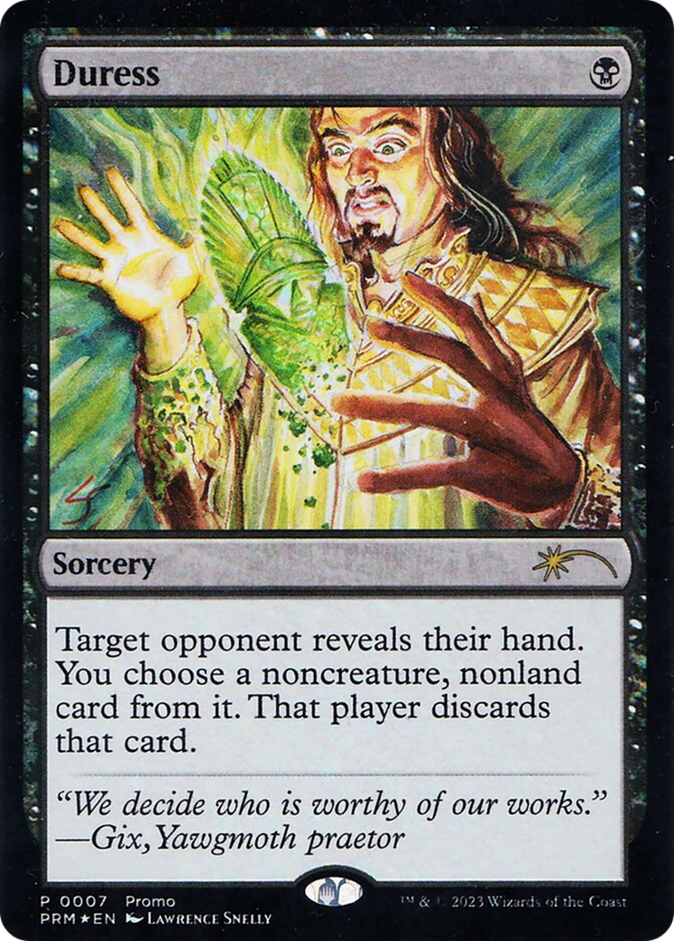 Duress (Graphic Novel Insert) (007) [Media Promos]  Foil