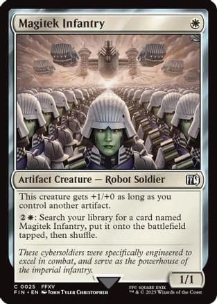 Magitek Infantry (025) [FINAL FANTASY]  Foil