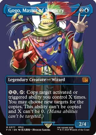 Gogo, Master of Mimicry (Borderless) (377) [FINAL FANTASY]  Foil