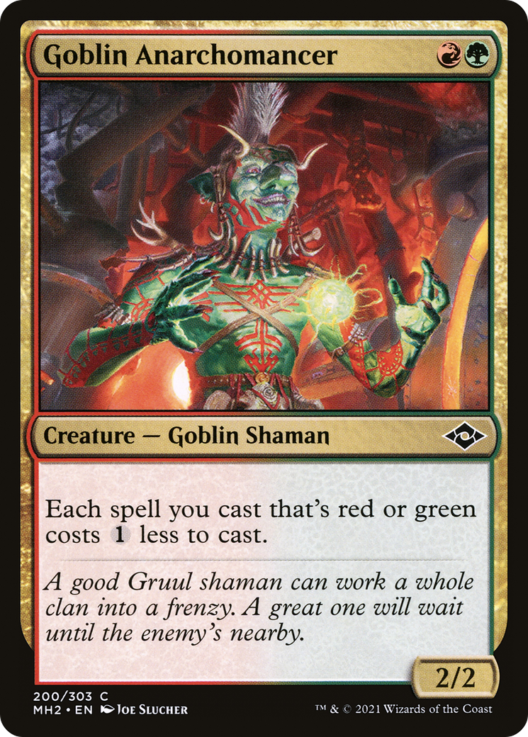 Goblin Anarchomancer [Modern Horizons 2] Foil