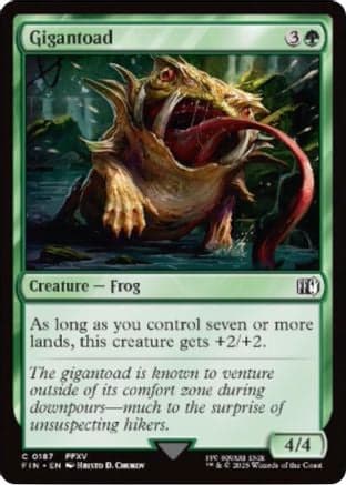 Gigantoad (187) [FINAL FANTASY]  Foil