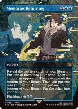 Memories Returning (Borderless) (331) [FINAL FANTASY]  Foil