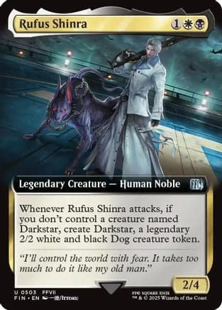 Rufus Shinra (Extended Art) (503) [FINAL FANTASY]  Foil