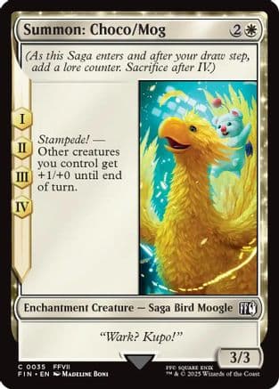 Summon: Choco/Mog (035) [FINAL FANTASY]