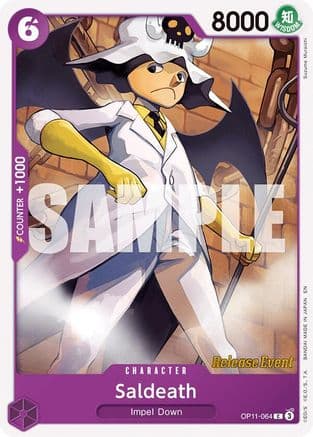 Saldeath (OP11-064) - A Fist of Divine Speed Release Event Cards