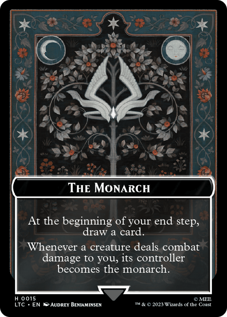 The Monarch (TLTC-015) - Tales of Middle-earth Commander Tokens