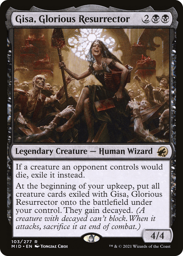 Gisa, Glorious Resurrector [Innistrad: Midnight Hunt] Foil