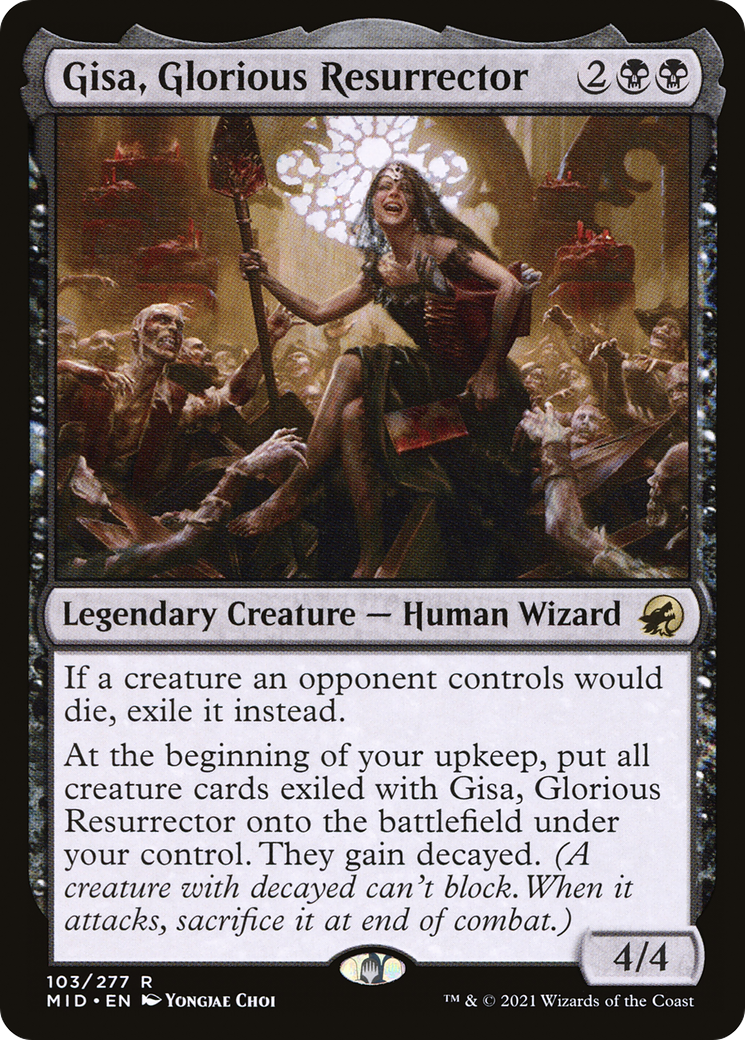 Gisa, Glorious Resurrector [Innistrad: Midnight Hunt] Foil