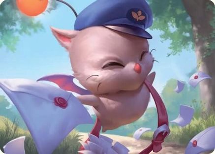 Delivery Moogle Art Card |  (001) [Art Series: FINAL FANTASY]