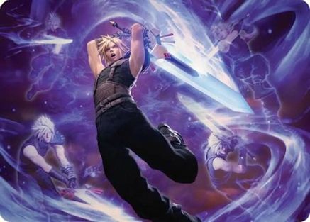 Cloud's Limit Break Art Card |  (023) [Art Series: FINAL FANTASY]