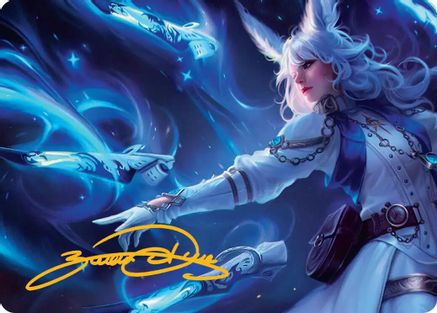 Sage's Nouliths Art Card (Gold-Stamped Signature) |  (005) [Art Series: FINAL FANTASY]