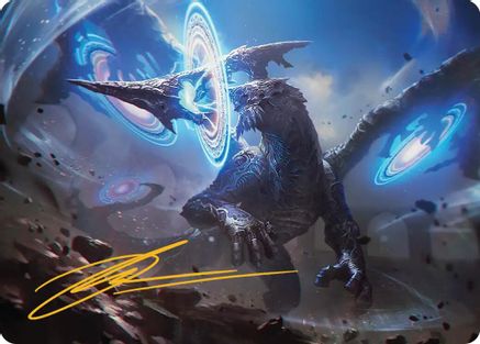 Yiazmat, Ultimate Mark Art Card (Gold-Stamped Signature) |  (007) [Art Series: FINAL FANTASY]