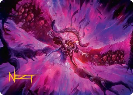 Hades, Sorcerer of Eld Art Card (Gold-Stamped Signature) |  (012) [Art Series: FINAL FANTASY]