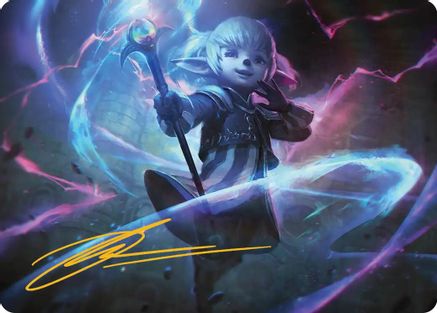 Shantotto, Tactician Magician Art Card (Gold-Stamped Signature) |  (016) [Art Series: FINAL FANTASY]