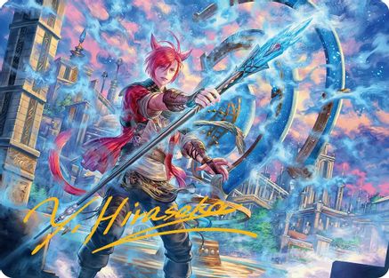 G'raha Tia, Scion Reborn Art Card (19) (Gold-Stamped Signature) |  (019) [Art Series: FINAL FANTASY]