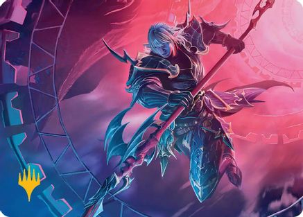 Estinien Varlineau Art Card (Gold-Stamped Planeswalker Symbol) |  (028) [Art Series: FINAL FANTASY]