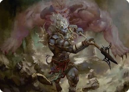 Kimahri, Valiant Guardian Art Card |  (029) [Art Series: FINAL FANTASY]