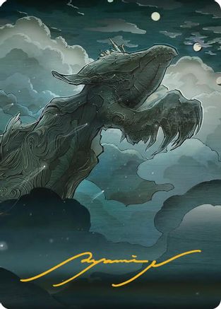 Sin, Spira's Punishment Art Card (Gold-Stamped Signature) |  (036) [Art Series: FINAL FANTASY]