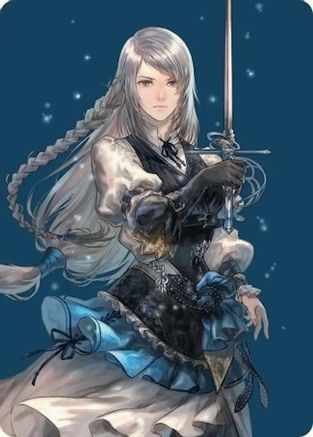 Jill, Shiva's Dominant Art Card |  (043) [Art Series: FINAL FANTASY]