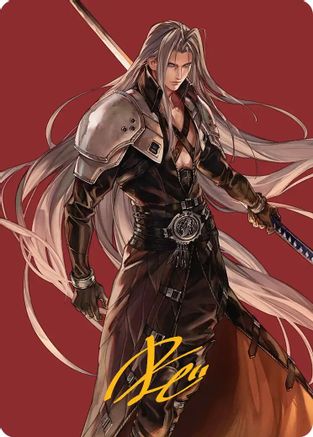 Sephiroth, Fabled SOLDIER Art Card (Gold-Stamped Signature) |  (044) [Art Series: FINAL FANTASY]