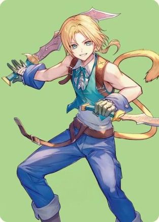 Zidane, Tantalus Thief Art Card |  (049) [Art Series: FINAL FANTASY]