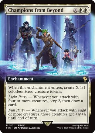 Champions from Beyond (Extended Art) (101) [Commander: FINAL FANTASY]