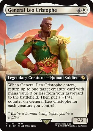 General Leo Cristophe (Extended Art) (135) [Commander: FINAL FANTASY]