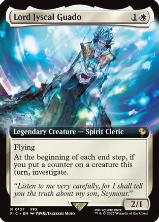 Lord Jyscal Guado (Extended Art) (137) [Commander: FINAL FANTASY]