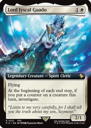 Lord Jyscal Guado (Extended Art) (137) [Commander: FINAL FANTASY]  Foil