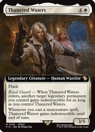 Thancred Waters (Extended Art) (139) [Commander: FINAL FANTASY]  Foil