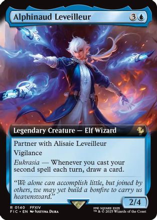 Alphinaud Leveilleur (Extended Art) (140) [Commander: FINAL FANTASY]  Foil