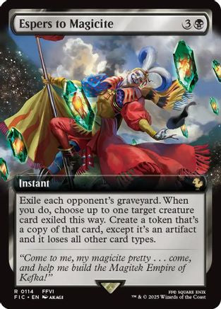 Espers to Magicite (Extended Art) (114) [Commander: FINAL FANTASY]  Foil