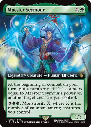 Maester Seymour (Extended Art) (160) [Commander: FINAL FANTASY]