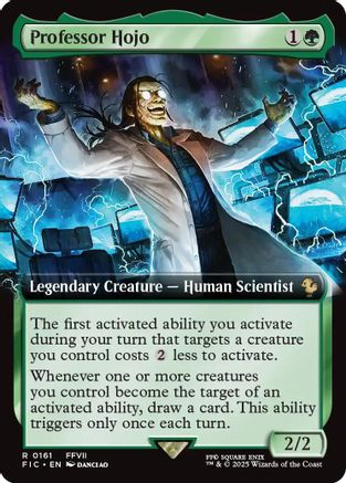 Professor Hojo (Extended Art) (161) [Commander: FINAL FANTASY]  Foil