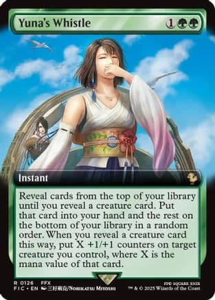Yuna's Whistle (Extended Art) (126) [Commander: FINAL FANTASY]