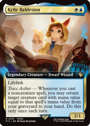 Krile Baldesion (Extended Art) (176) [Commander: FINAL FANTASY]