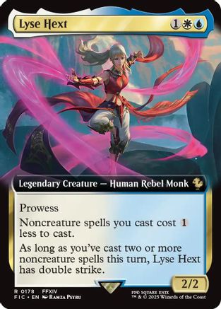 Lyse Hext (Extended Art) (178) [Commander: FINAL FANTASY]  Foil