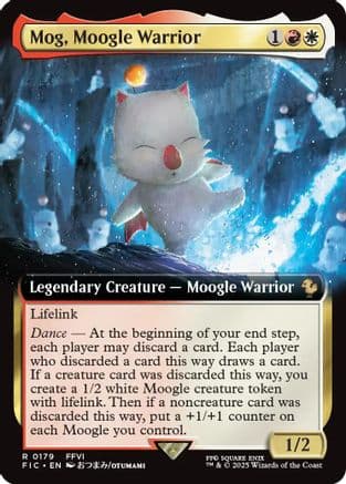 Mog, Moogle Warrior (Extended Art) (179) [Commander: FINAL FANTASY]