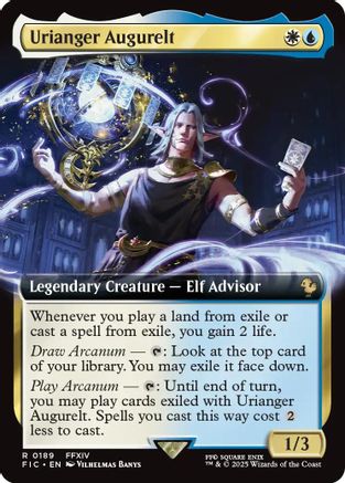 Urianger Augurelt (Extended Art) (189) [Commander: FINAL FANTASY]