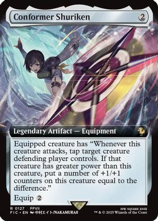 Conformer Shuriken (Extended Art) (127) [Commander: FINAL FANTASY]  Foil