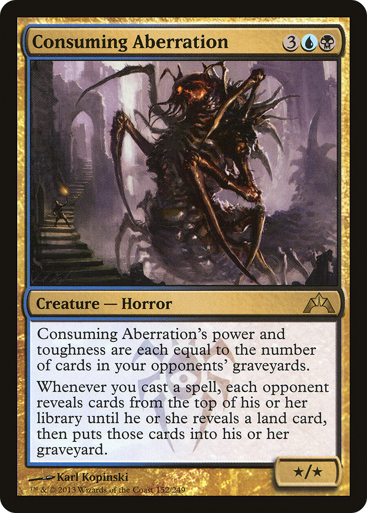 Consuming Aberration [Gatecrash] Foil