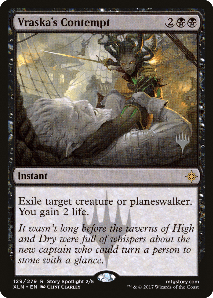 Vraska's Contempt (Promo Pack) [Ixalan Promos] Foil
