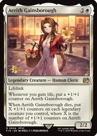 Aerith Gainsborough (004) [Prerelease Cards]  Foil
