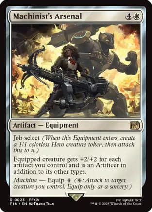 Machinist's Arsenal (023) [Prerelease Cards]  Foil