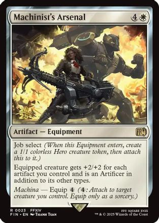 Machinist's Arsenal (023) [Prerelease Cards]  Foil