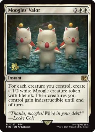 Moogles' Valor (027) [Prerelease Cards]  Foil