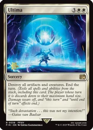 Ultima (038) [Prerelease Cards]  Foil