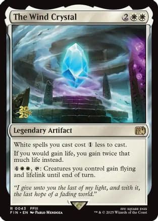 The Wind Crystal (043) [Prerelease Cards]  Foil